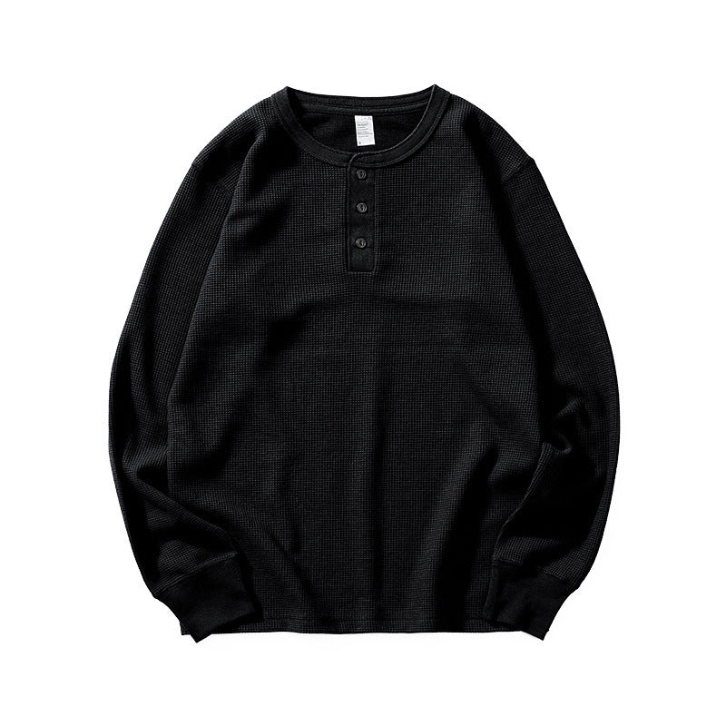 Herren Langarmshirt mit Rundhalsausschnitt – Bild 6 | LuxeStyle