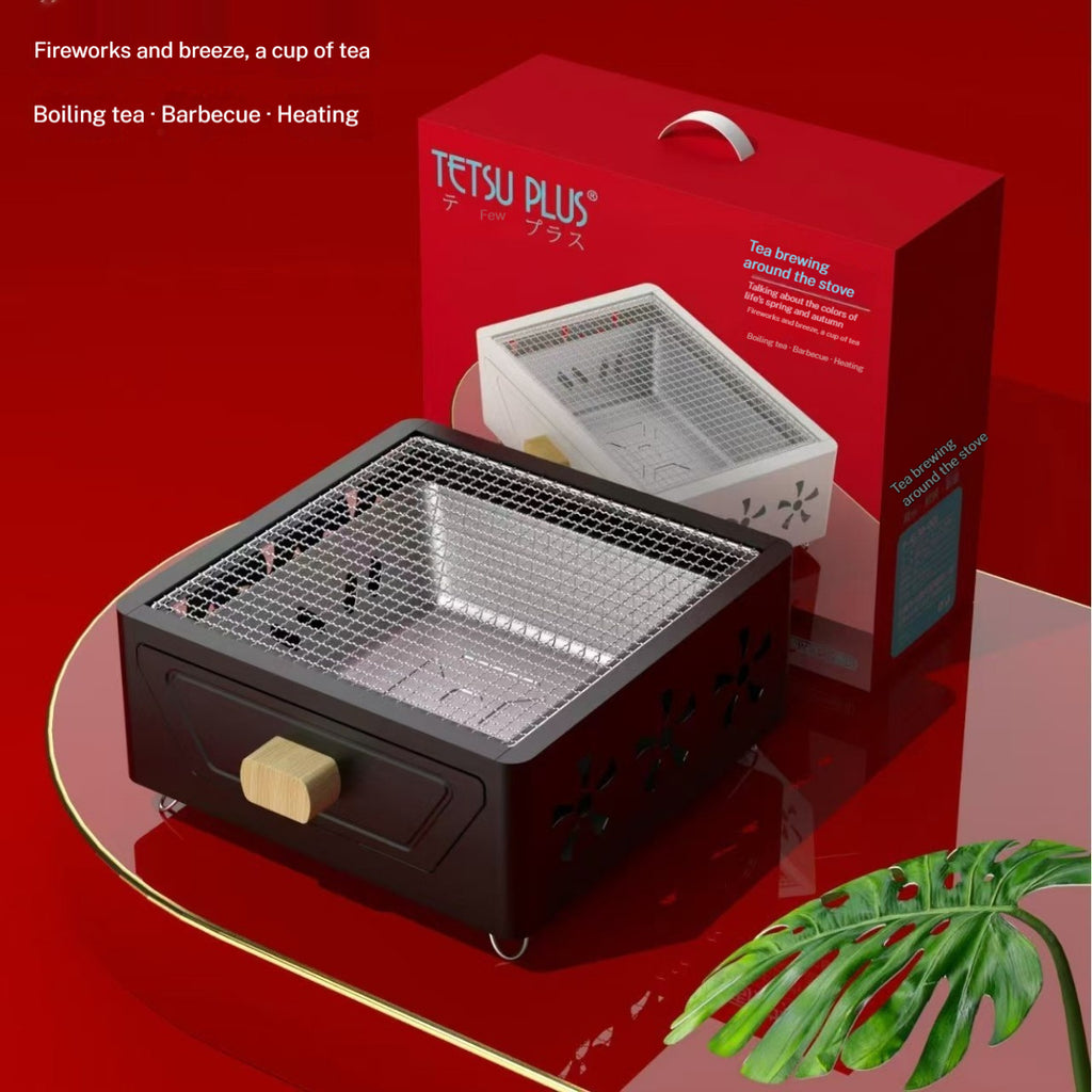 Quadratischer Barbecue-Grill mit Schublade – Bild 7 | LuxeStyle