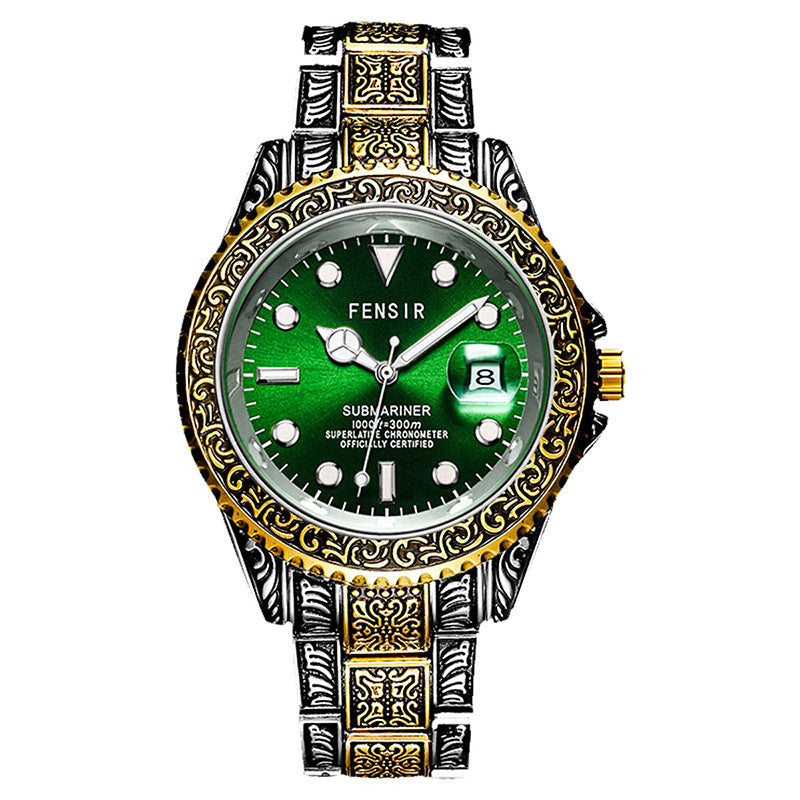 Wasserdichte Herrenuhr mit Quarzwerk – Bild 5 | LuxeStyle