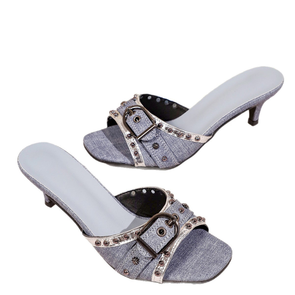 Slide Sandalen mit Reissverschluss – Bild 5 | LuxeStyle