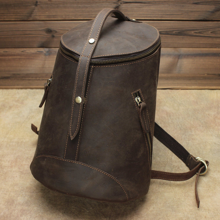 Retro Lederrucksack "Crazy Horse" – Bild 1 | LuxeStyle