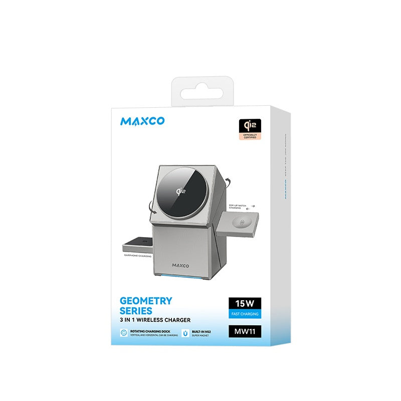 Magnetische 3-in-1-Ladestation – Bild 3 | LuxeStyle