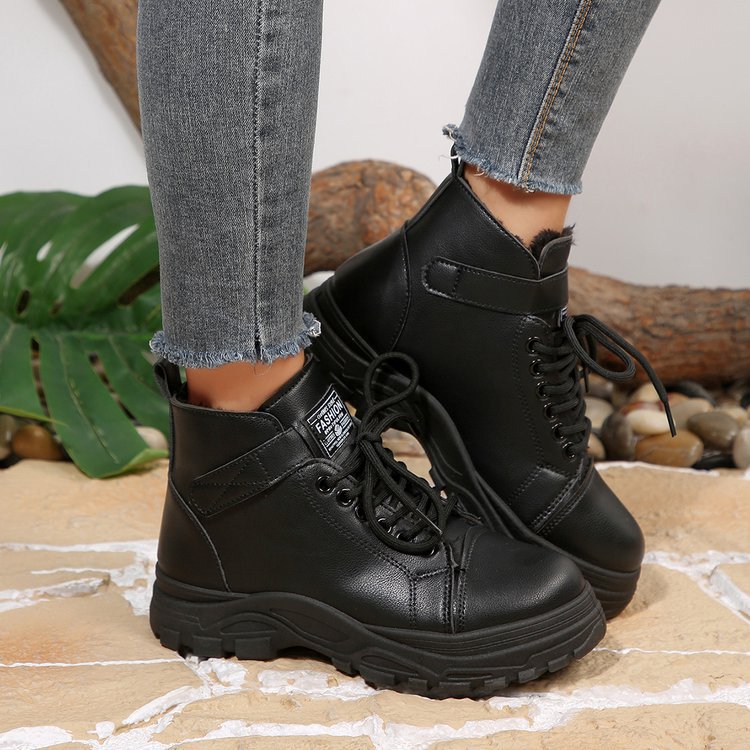 Gefütterte Casual Boots für Damen