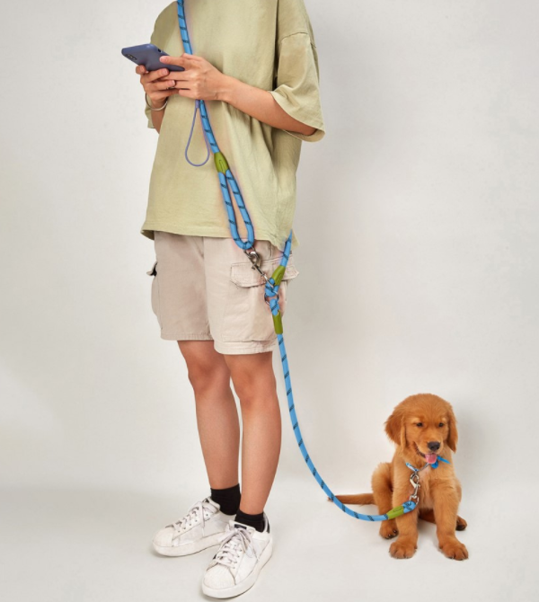 Multifunktionale Umhänge-Leine für Hunde – Bild 8 | LuxeStyle