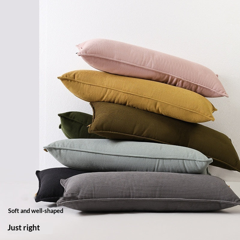 Corduroy‑Kissen in Streifen – Bild 13 | LuxeStyle