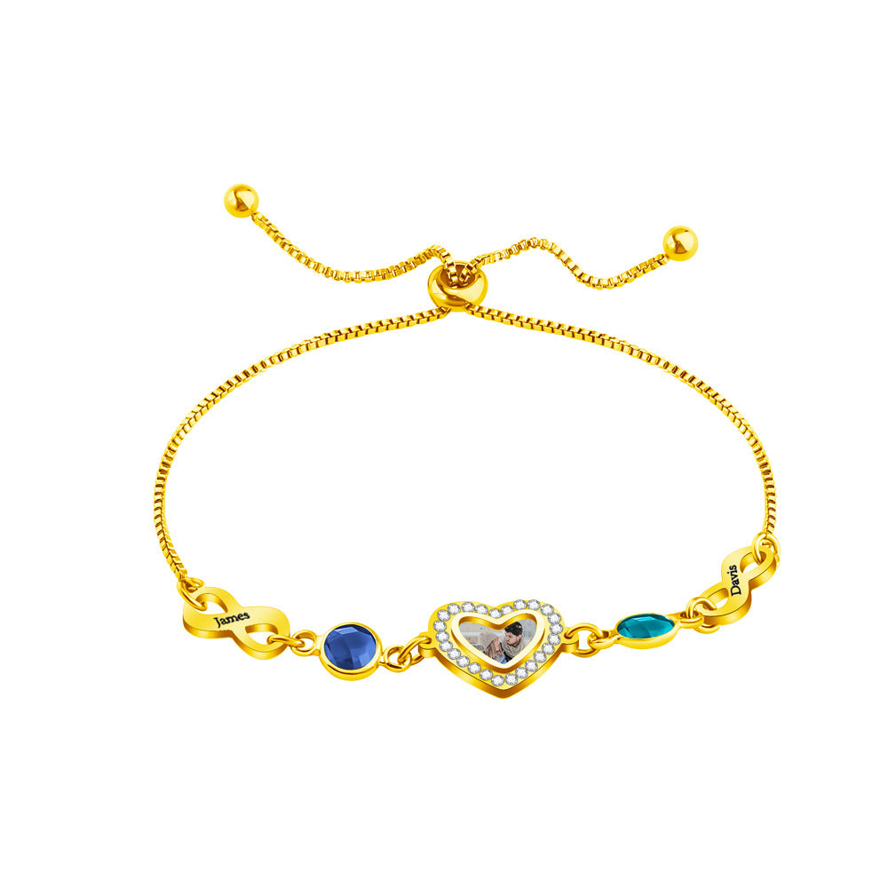 Edelstahl Armband, personalisierbar