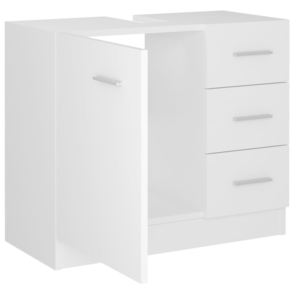 Waschtischunterschrank 63x Holz-Verbundwerkstoff