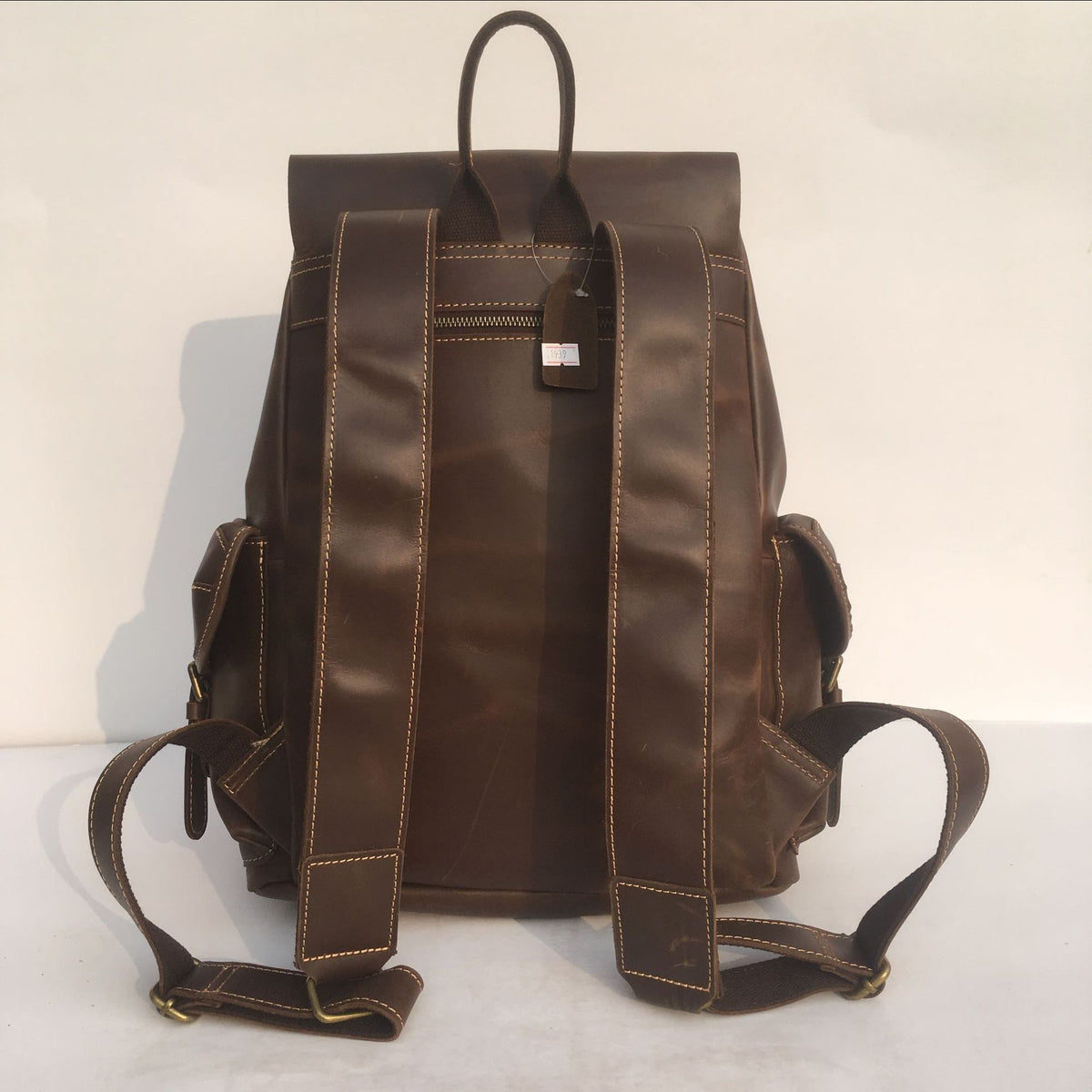 Herren Rucksack aus Echtleder – Bild 5 | LuxeStyle