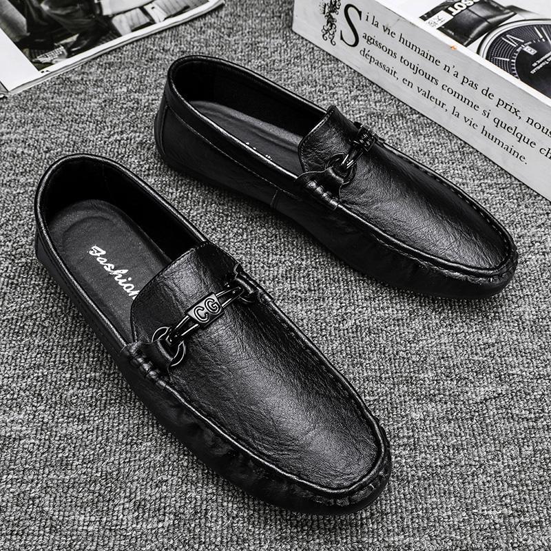 Elegante Slip-on Lederschuhe für Herren