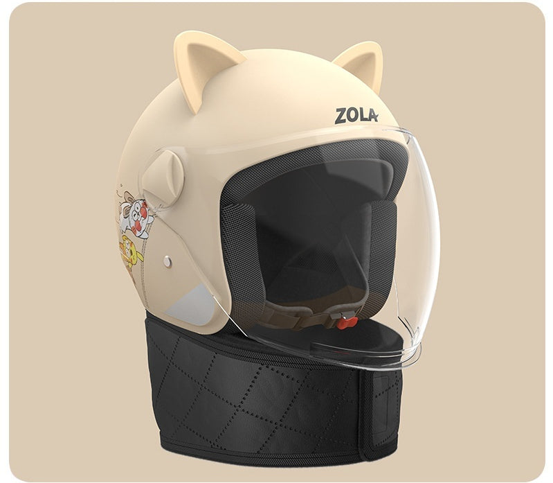 Winter-Velohelm mit Anti-Beschlag Visier