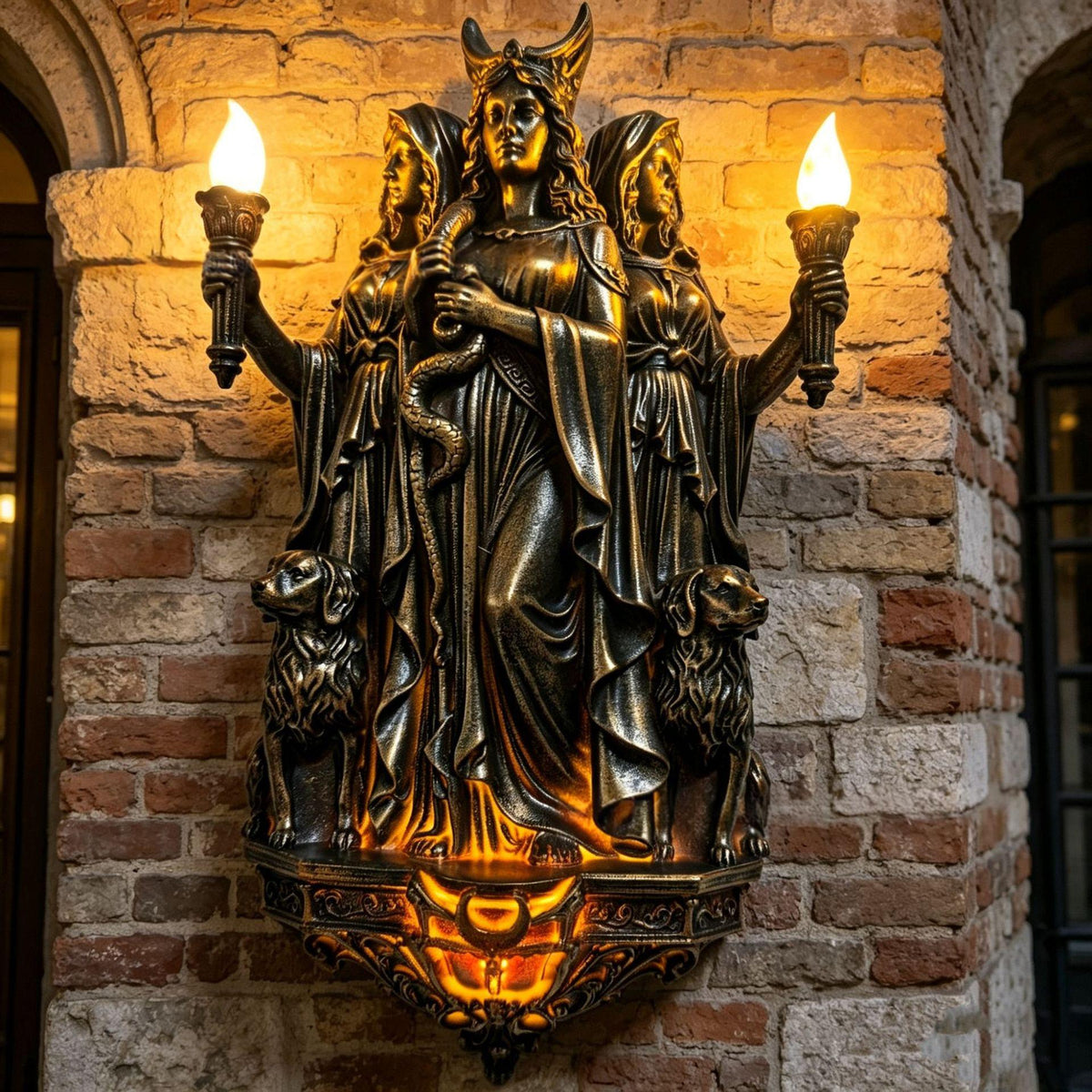 Archangel Michael Wandlampe aus Resin – Bild 5 | LuxeStyle