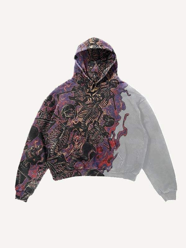Freizeit-Pullover aus Polyester mit Print