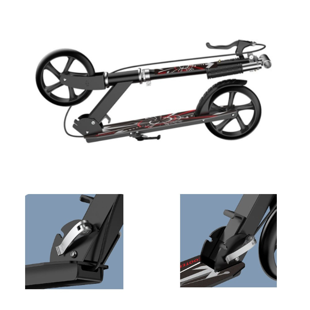 Kinder Scooter 2-Rad mit Handbremse
