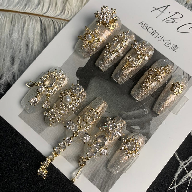 Abnehmbare Kunstnägel «North Sea King» – Bild 3 | LuxeStyle