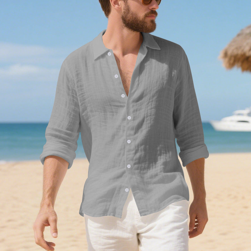 Leinenhemd im Hawaii-Stil – Bild 3 | LuxeStyle