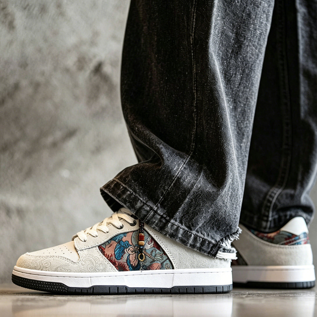 Sportlich-legere Dunhuang Dream Butterfly Sneaker