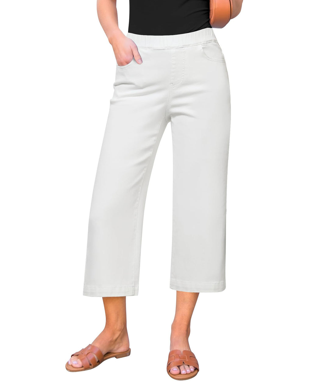 Damen-Hochbund-Stretchjeans