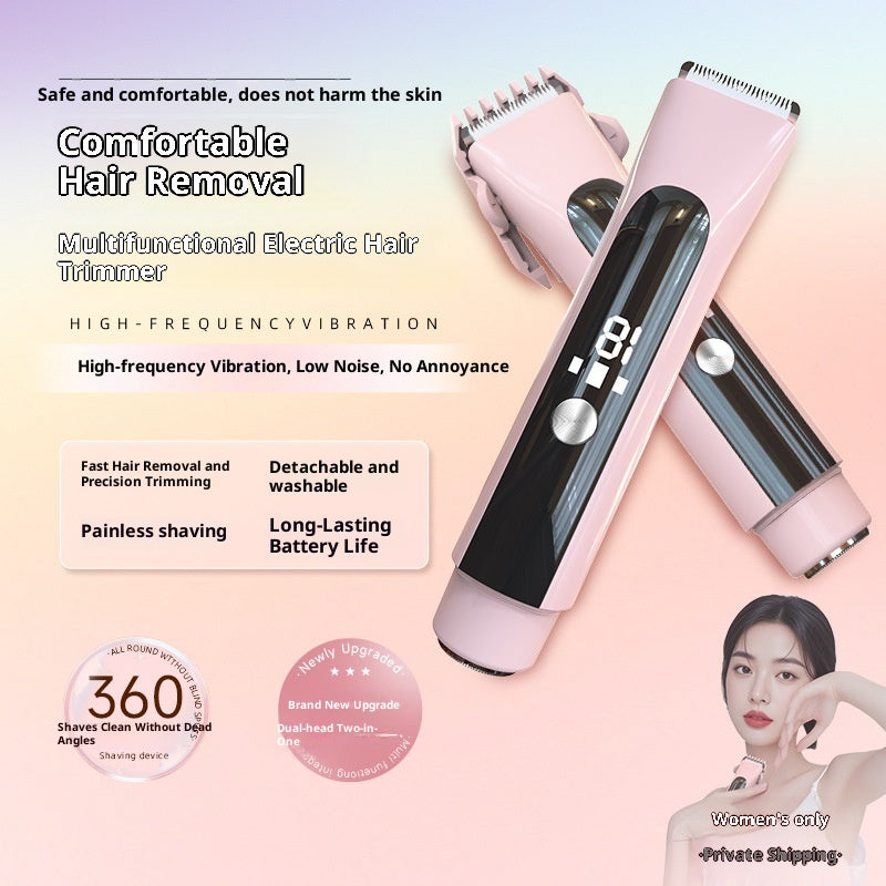 Doppelköpfiges Lady Shaver Haarentfernungsgerät – Bild 10 | LuxeStyle