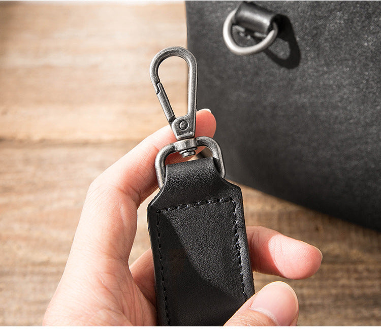 Grosse Schultertasche aus Leder