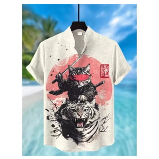 Lässiges Kurzarm-Shirt für Herren – Bild 6 | LuxeStyle