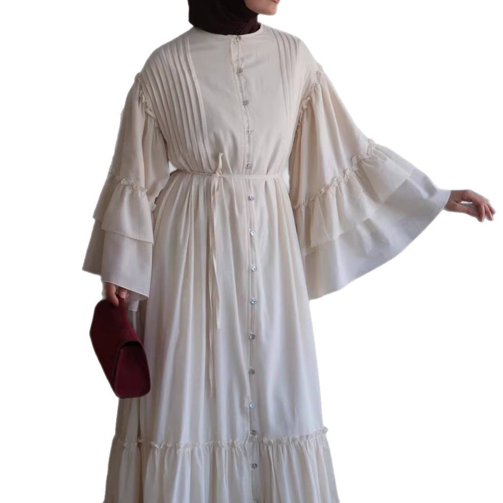 Freizeitkleid mit Rüschen – Bild 9 | LuxeStyle