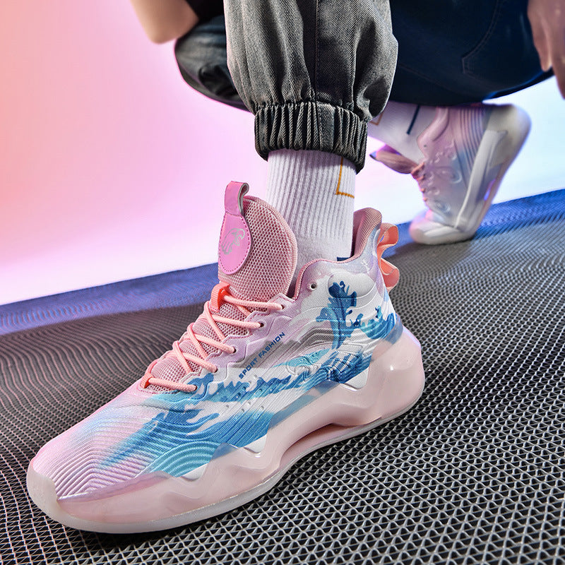 Luminous High-Top Basketballschuhe