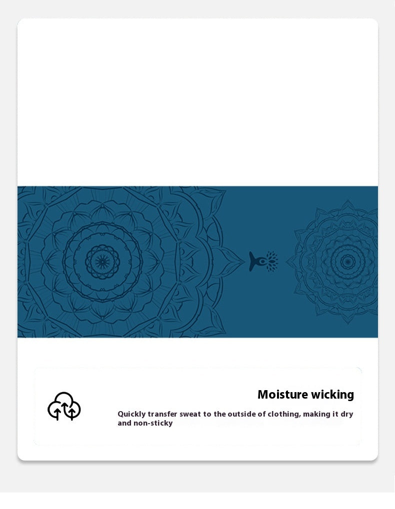 Rutschfeste Yoga-Matte mit Print – Bild 7 | LuxeStyle