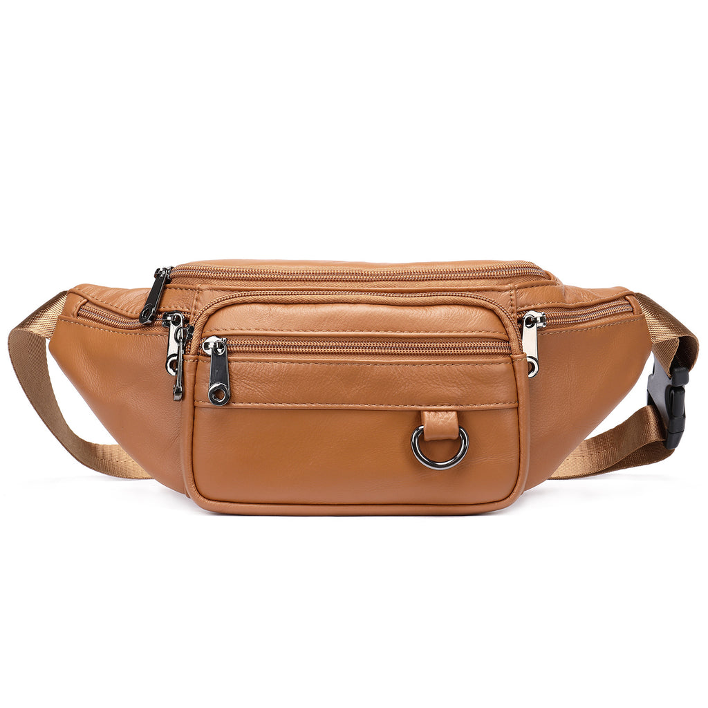 Leder-Handytasche für Herren, Crossbody