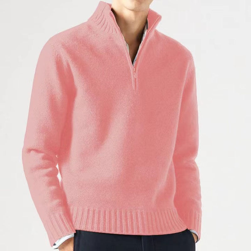 Winterpullover Slim Fit Wollmischung
