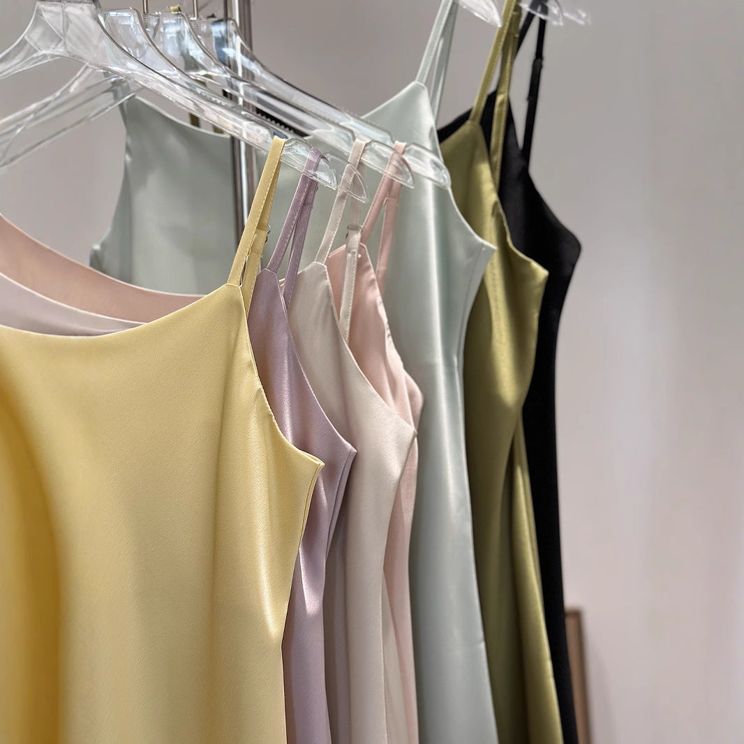 Elegantes Slip Dress im New Chinese-Stil
