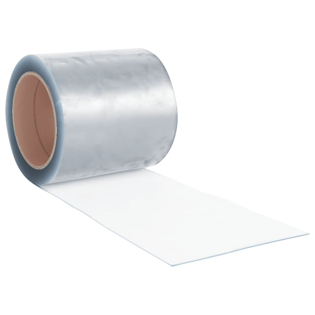 Transparenter Türvorhang aus PVC, 10 m