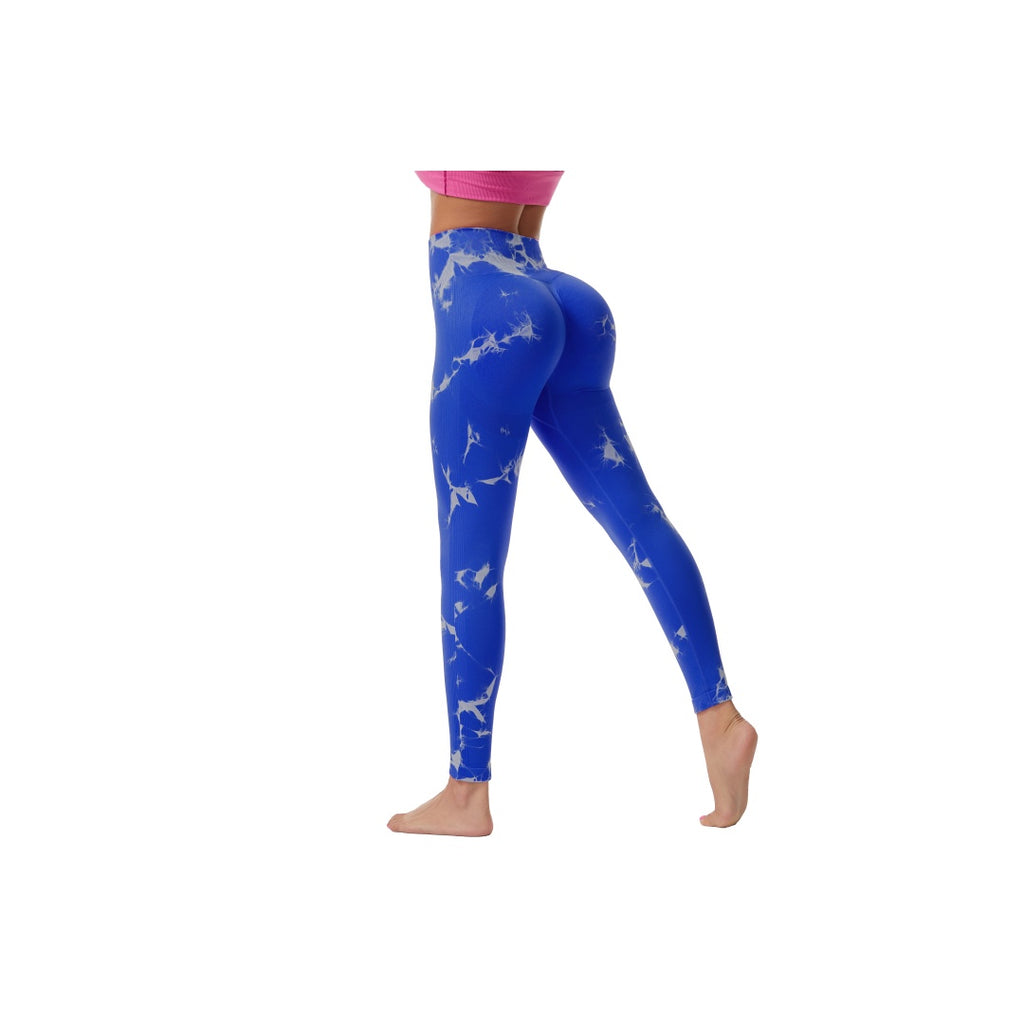 Vier Jahreszeiten Yoga-Hose mit Print