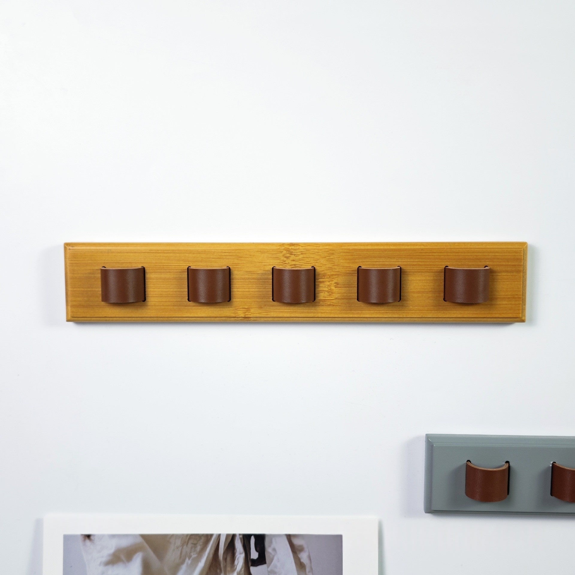 Holz-Brillenhalter Wand