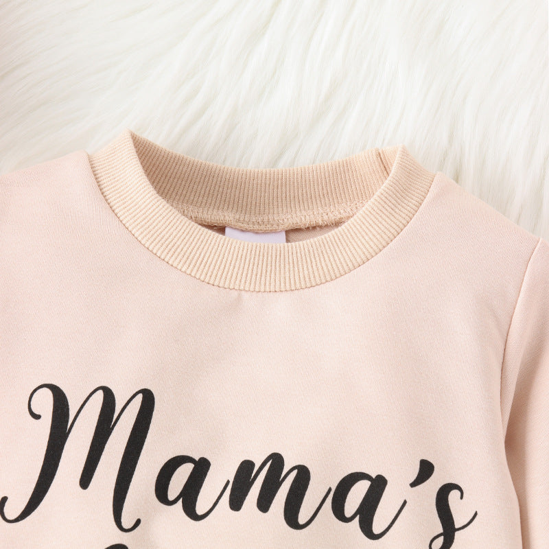 Leoparden-Look: Pullover & Schlaghose für Mama & Kind