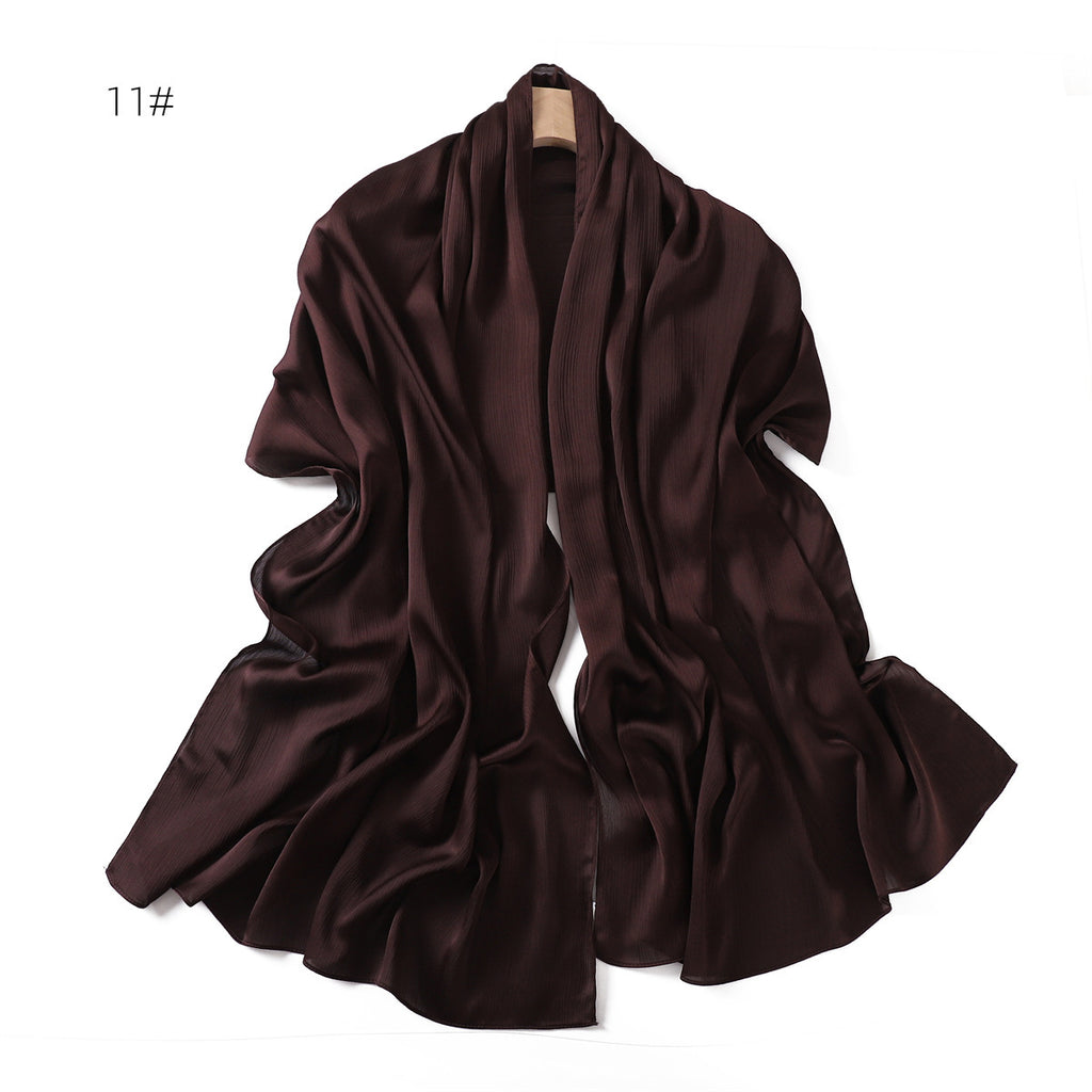 Einfarbiger Sommer-Schal für Damen – Bild 16 | LuxeStyle
