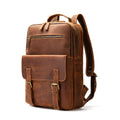 Leder Rucksack Retro – Grosses Hauptfach