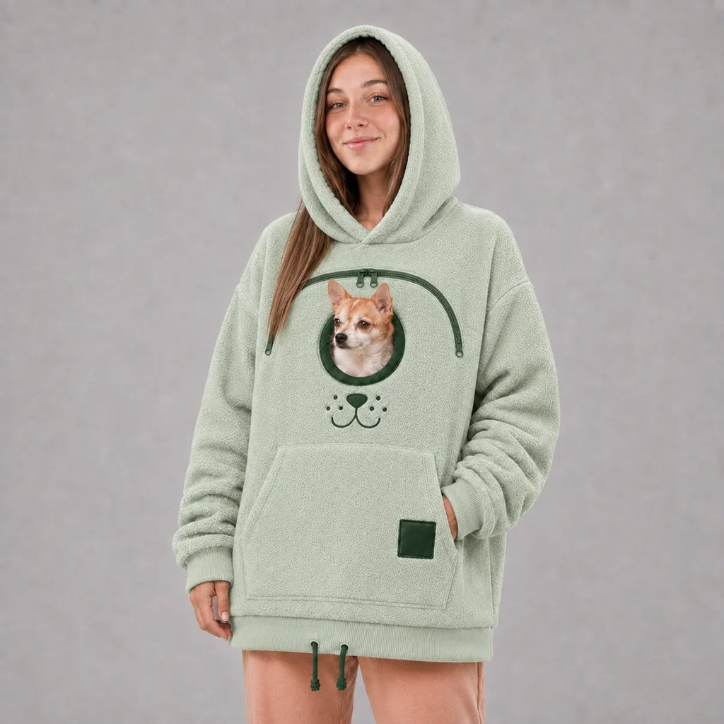 Fleece‑gefülltes Hoodie mit Kordel – Bild 5 | LuxeStyle