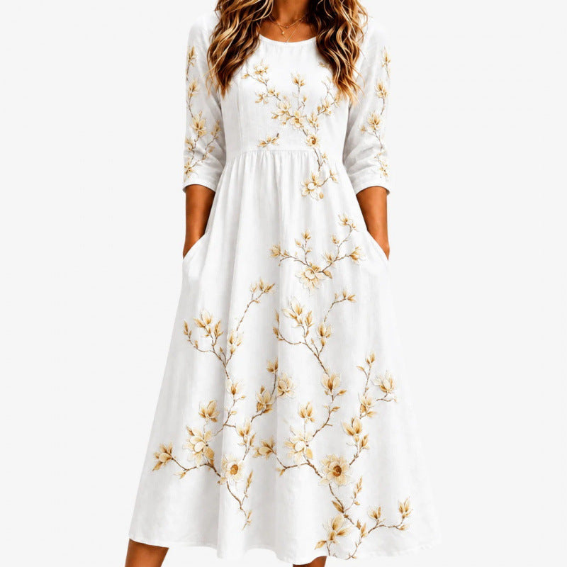 Elegantes Freizeitkleid mit A-Linie