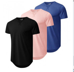 Lässiges Kurzarm-Shirt aus Baumwoll-Mix