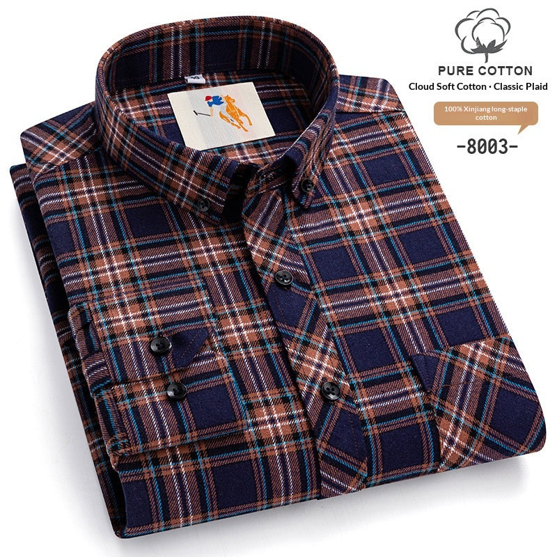 Herren Flanellhemd Kariert – Slim Fit – Bild 9 | LuxeStyle