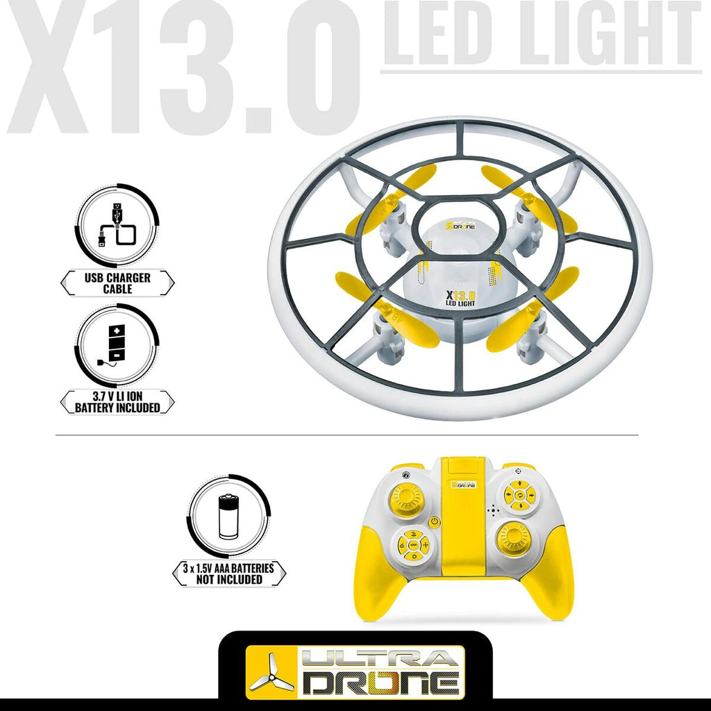Leichte LED-Drohne: Spektakuläre Flüge bei Tag & Nacht! – Ansicht 2