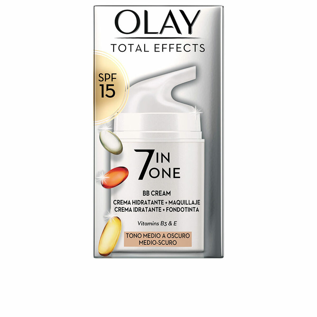 Feuchtigkeitscreme mit Farbe Olay Total Effects Bb Cream Medium Dark – LuxeStyle Schweiz