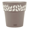 Selbstbewässernder Blumentopf Stefanplast 3920111 Braun Beige
