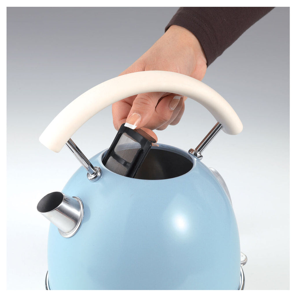 Wasserkocher Ariete 2877/05 1,7 L 2000W Blau Weiß Celeste Edelstahl 20