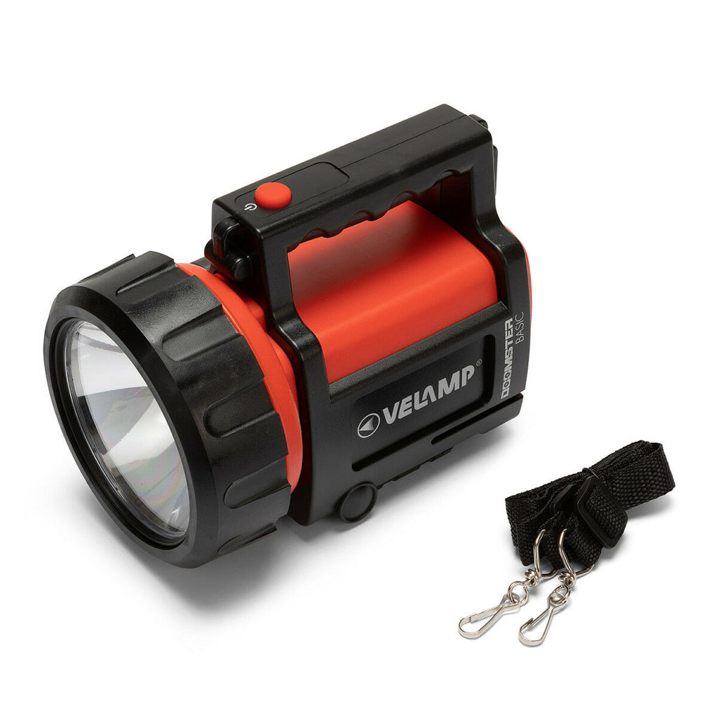 LED-Handscheinwerfer Velamp 1W 4R25/4D DOOMSTER BASIC 1 W 100 Lm Schwa