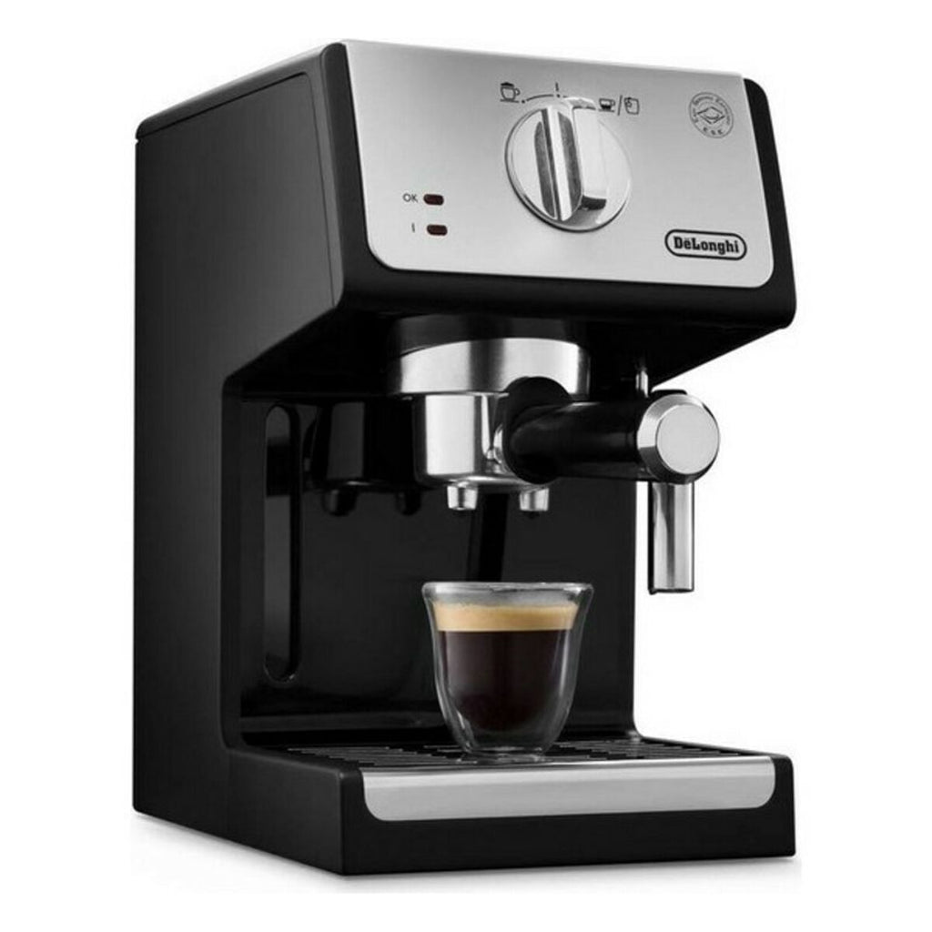 Manuelle Express-Kaffeemaschine DeLonghi DO745MF Schwarz Grau noir 110