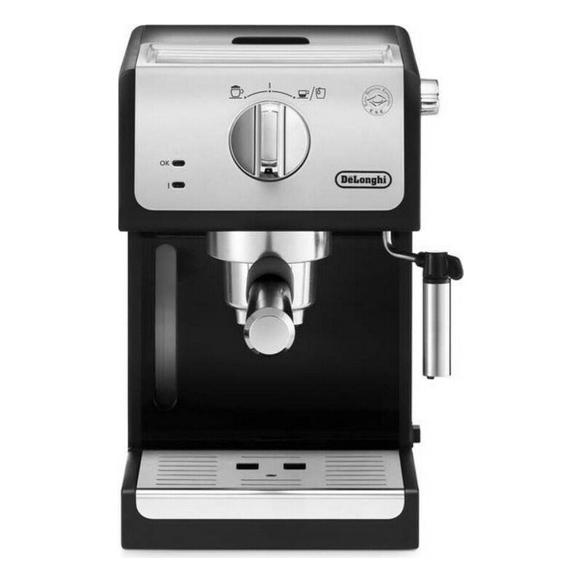 Manuelle Express-Kaffeemaschine DeLonghi DO745MF Schwarz Grau noir 110