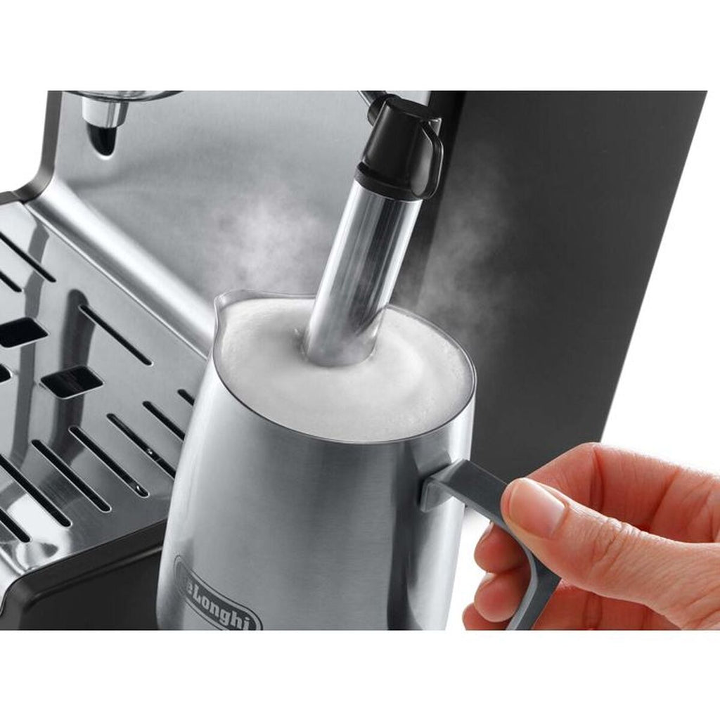 Manuelle Express-Kaffeemaschine DeLonghi DO745MF Schwarz Grau noir 110