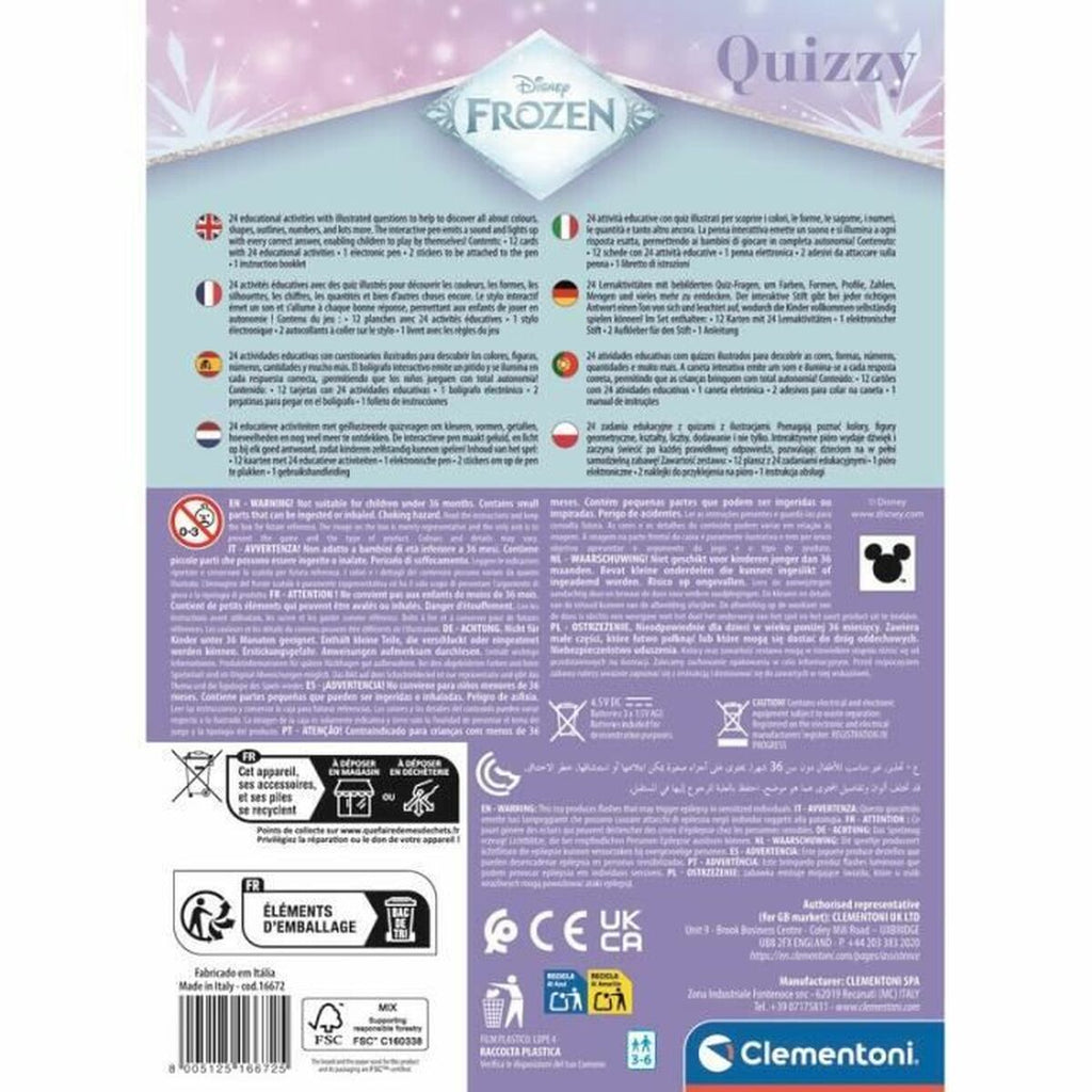 Puzzle Clementoni Quizzy - Frozen
