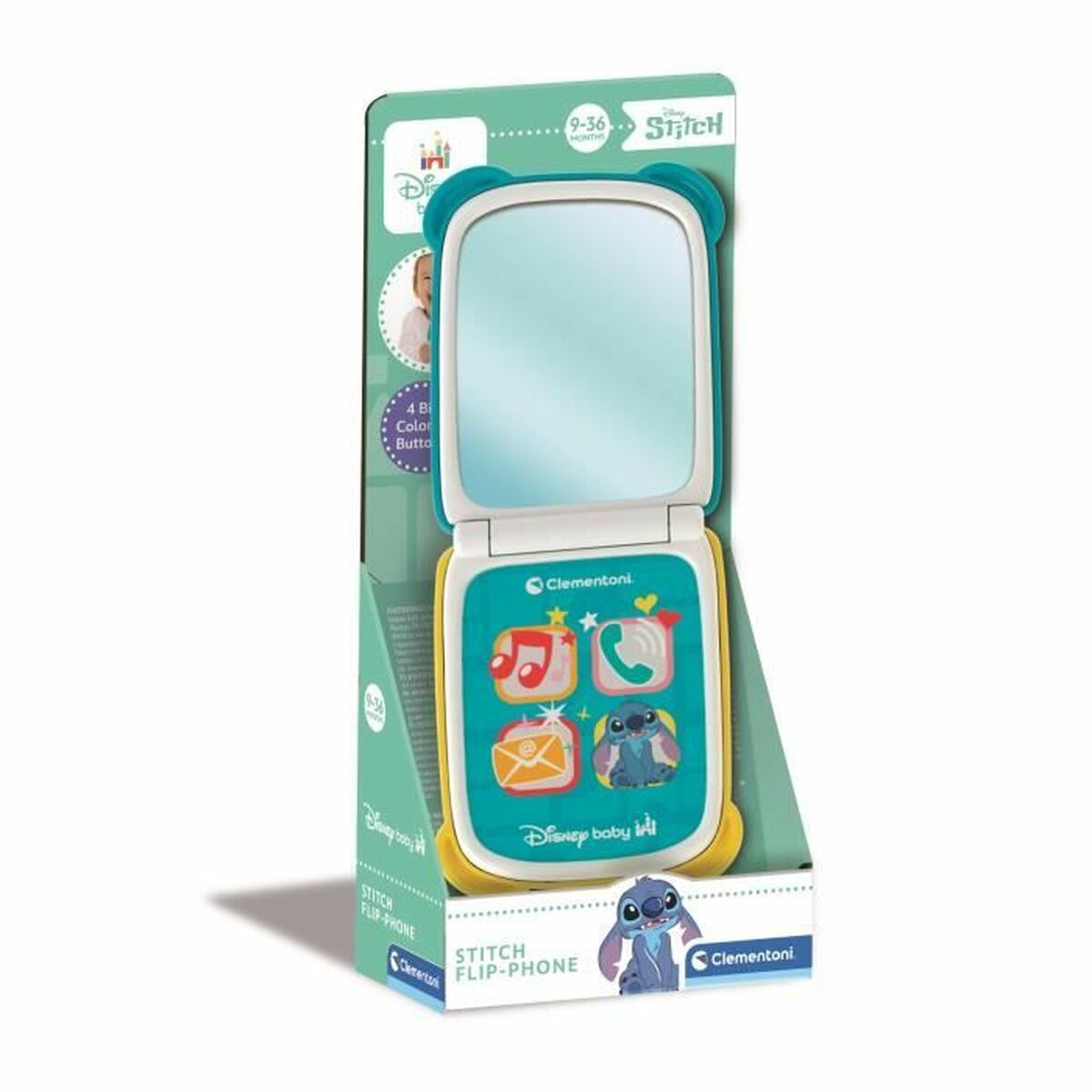 Interaktives Spielzeug für Babys Clementoni Stitch